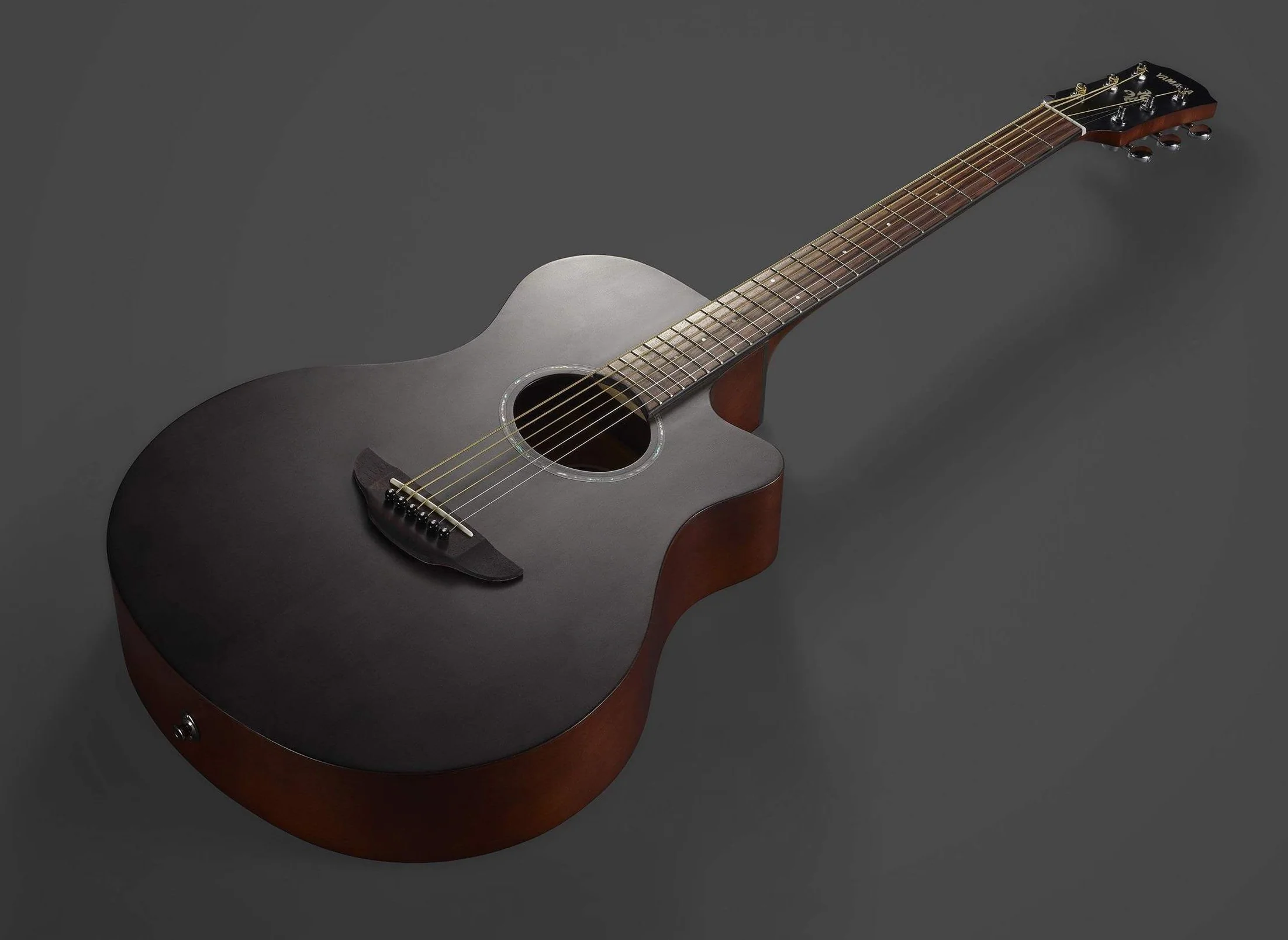 YAMAHA APX 600M SMB GUITARRA ELECTROACUSTICA SMOKEY BLACK - Image 5