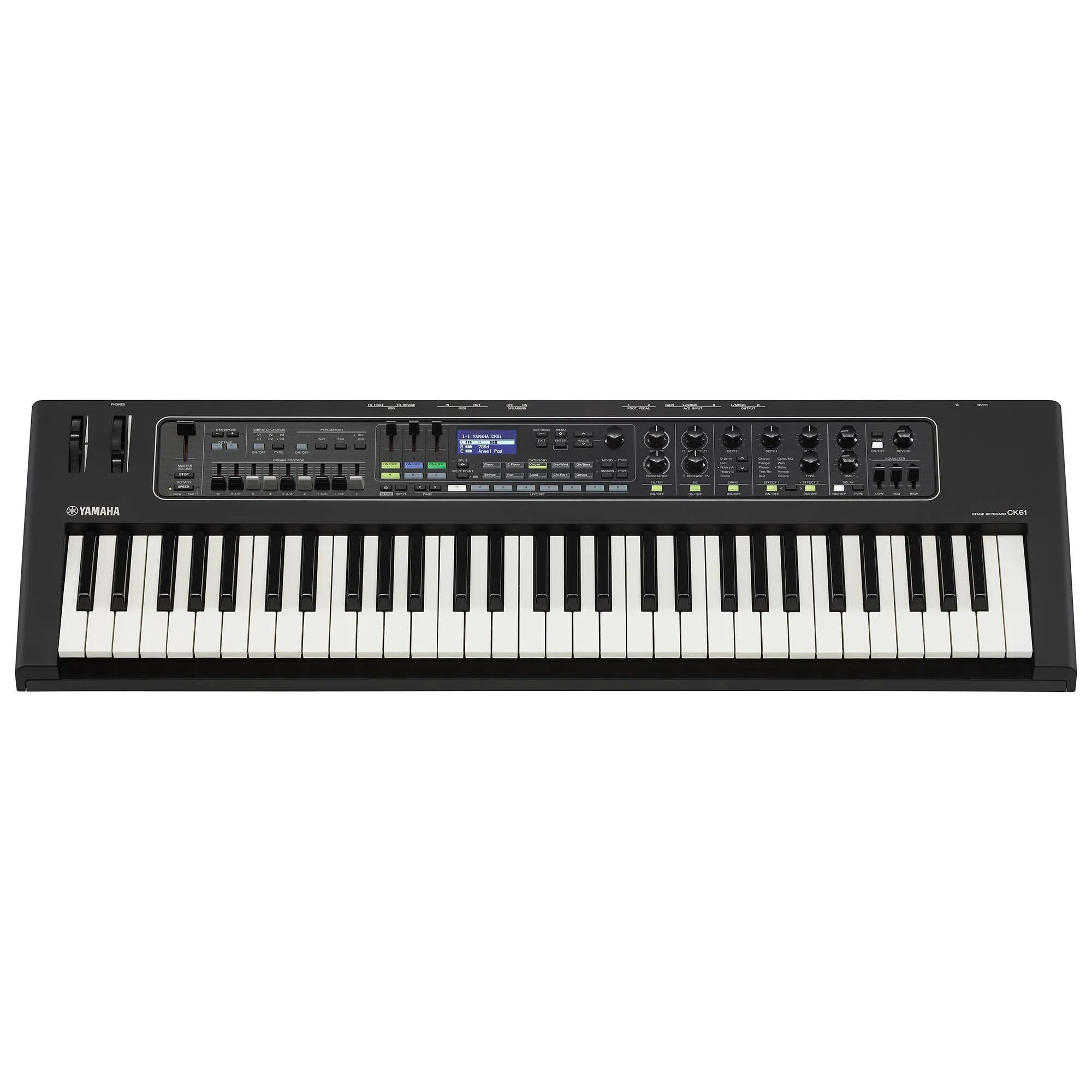 YAMAHA CK61 TECLADO DE ESCENARIO 61 TECLAS - Image 3