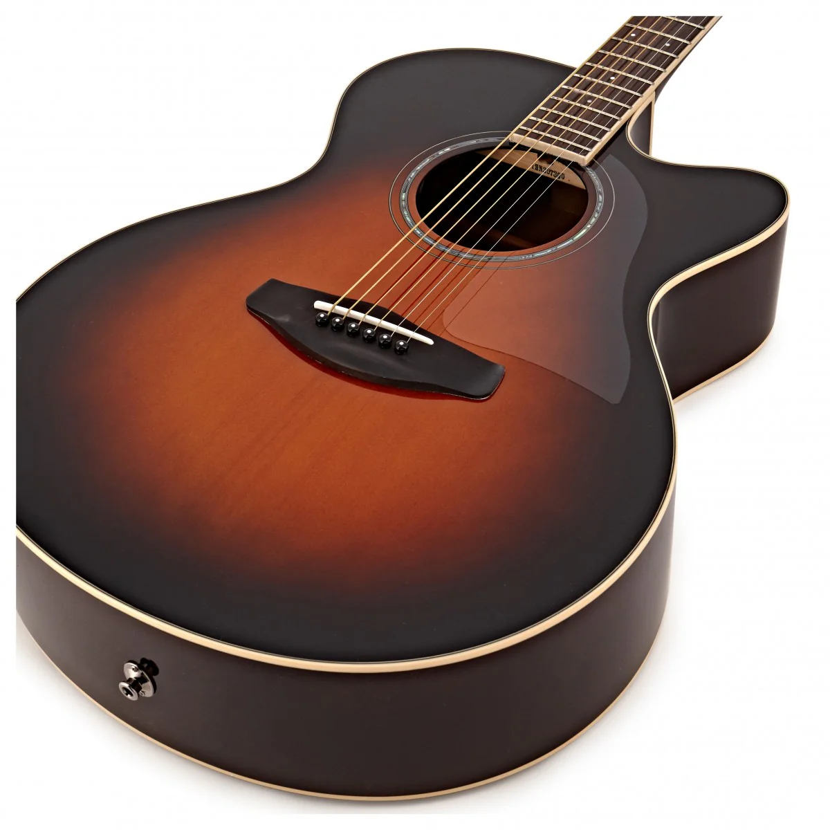 YAMAHA CPX600 OVS GUITARRA ELECTROACUSTICA OLD VIOLIN SUNBURST - Image 4