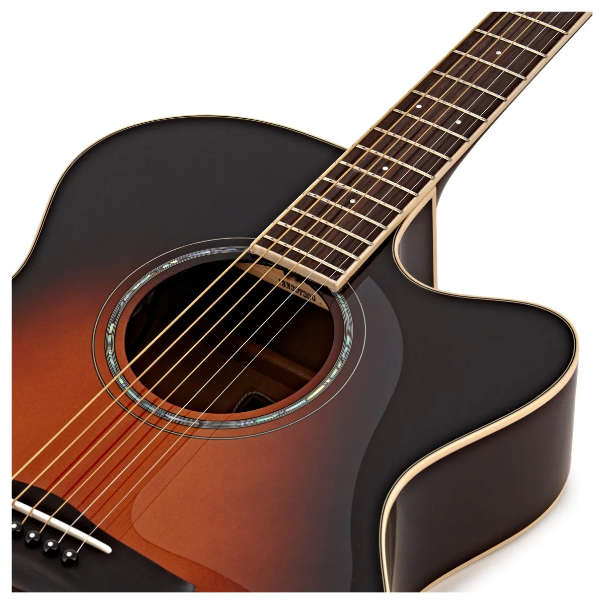 YAMAHA CPX600 OVS GUITARRA ELECTROACUSTICA OLD VIOLIN SUNBURST - Image 5