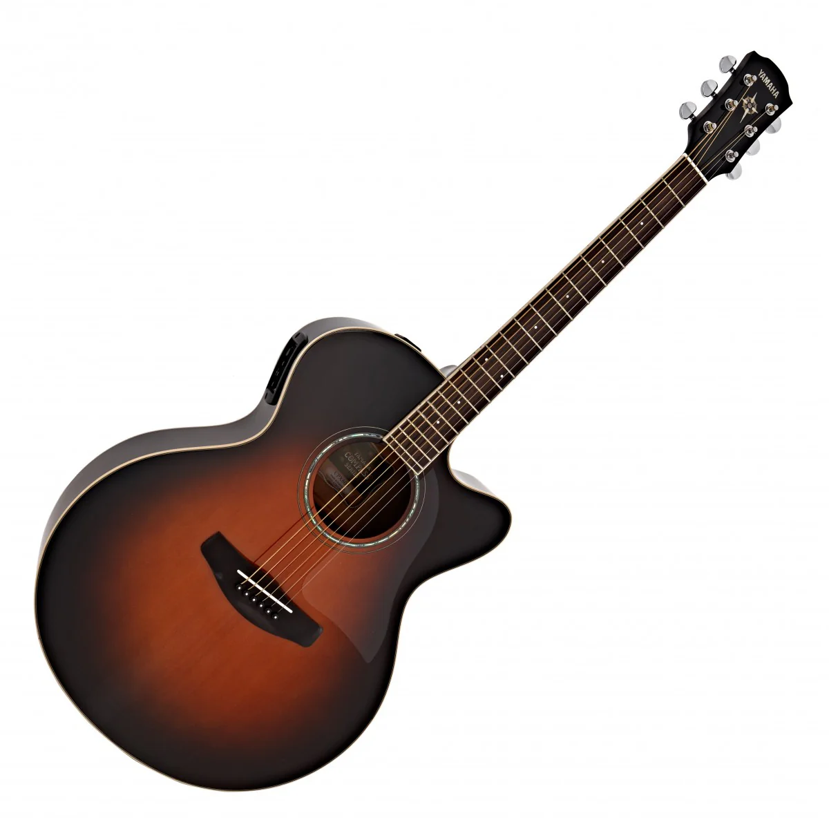 YAMAHA CPX600 OVS GUITARRA ELECTROACUSTICA OLD VIOLIN SUNBURST - Image 9