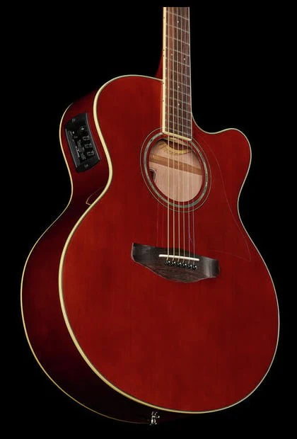YAMAHA CPX600 RTB GUITARRA ELECTROACUSTICA ROOT BEER - Image 8