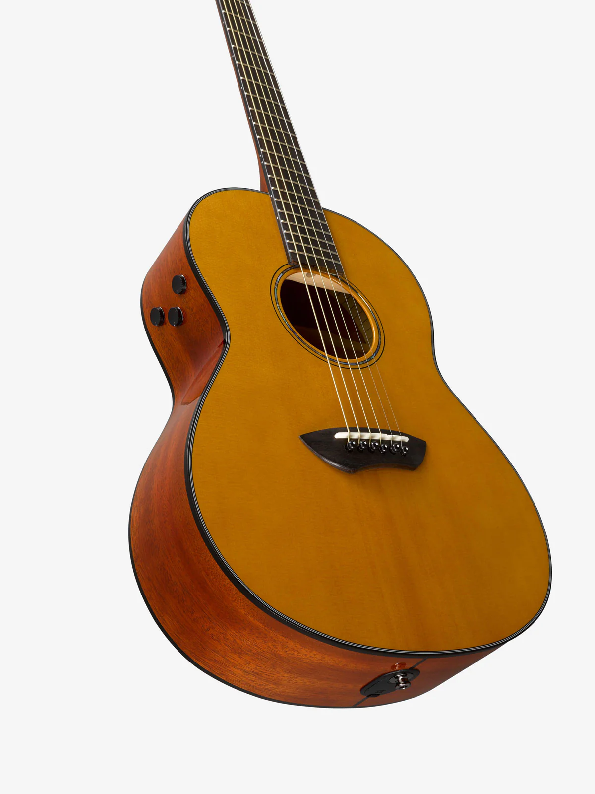 YAMAHA CSFTA VN TRANSACOUSTIC GUITARRA ELECTROACUSTICA PARLOR VINTAGE NATURAL - Image 4