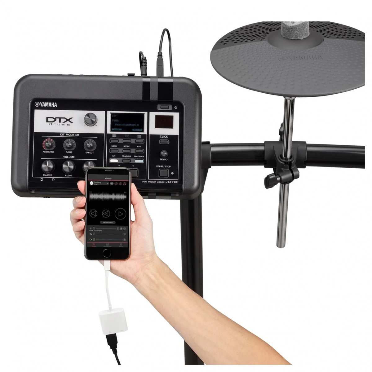 YAMAHA DTX8KX BF BATERIA ELECTRONICA BLACK FOREST - Image 4