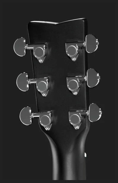 YAMAHA F370 BL GUITARRA ACUSTICA NEGRA - Image 11