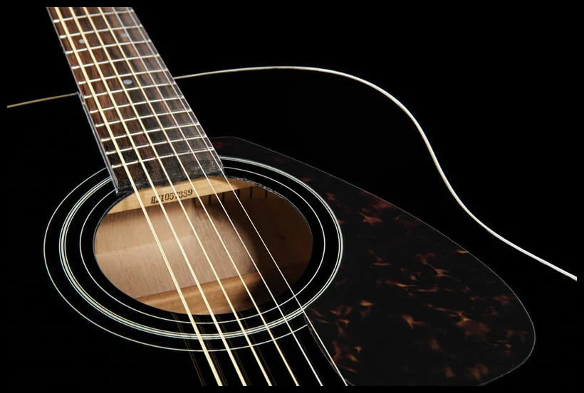 YAMAHA F370 BL GUITARRA ACUSTICA NEGRA - Image 12