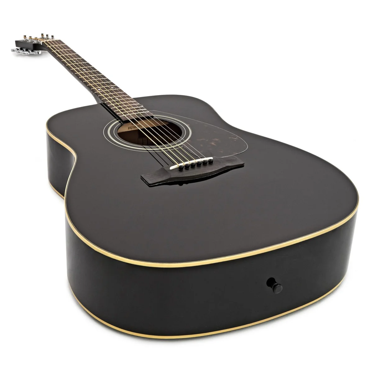 YAMAHA F370 BL GUITARRA ACUSTICA NEGRA - Image 3