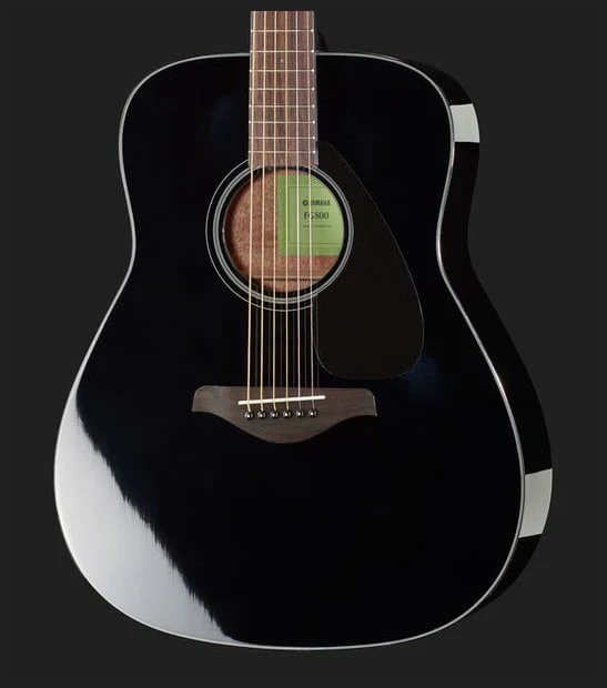 YAMAHA FG800 BL GUITARRA ACUSTICA NEGRA - Image 5