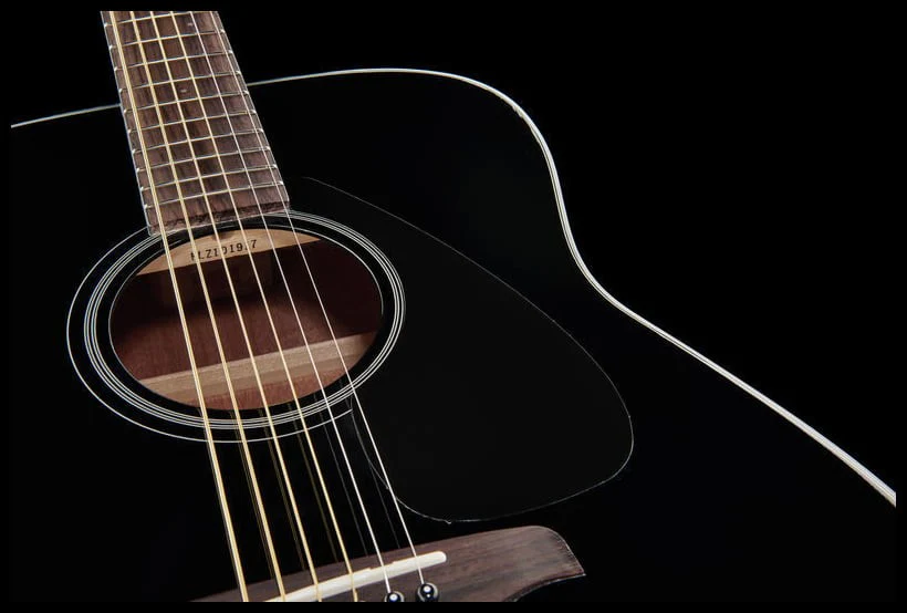 YAMAHA FG800 BL GUITARRA ACUSTICA NEGRA - Image 9