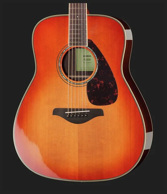 YAMAHA FG830 AB GUITARRA ACUSTICA AUTUMN BURST - Image 4
