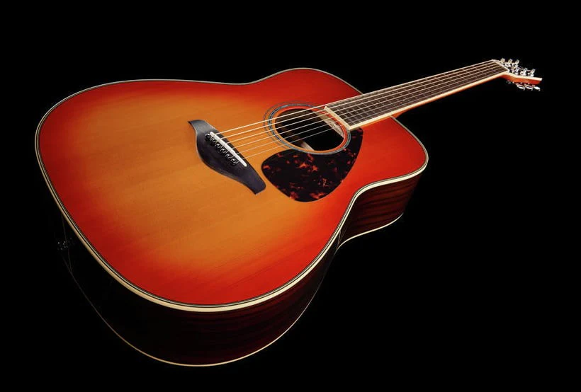 YAMAHA FG830 AB GUITARRA ACUSTICA AUTUMN BURST - Image 9
