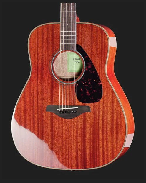 YAMAHA FG850 NT GUITARRA ACUSTICA NATURAL - Image 6