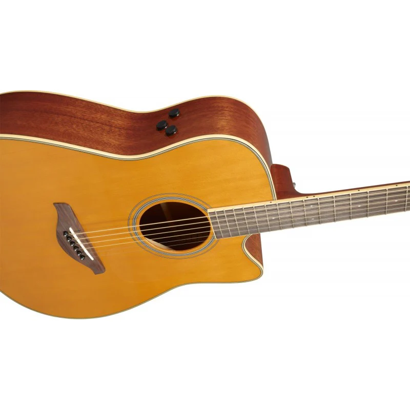 YAMAHA FGCTA VT TRANSACOUSTIC GUITARRA ELECTROACUSTICA WESTERN VINTAGE TINT - Image 4