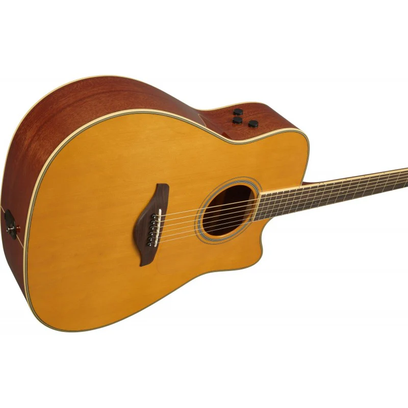 YAMAHA FGCTA VT TRANSACOUSTIC GUITARRA ELECTROACUSTICA WESTERN VINTAGE TINT - Image 5