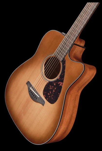 YAMAHA FGX800C SDB GUITARRA ELECTROACUSTICA WESTERN SAND BURST - Image 11