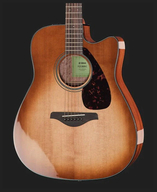 YAMAHA FGX800C SDB GUITARRA ELECTROACUSTICA WESTERN SAND BURST - Image 4