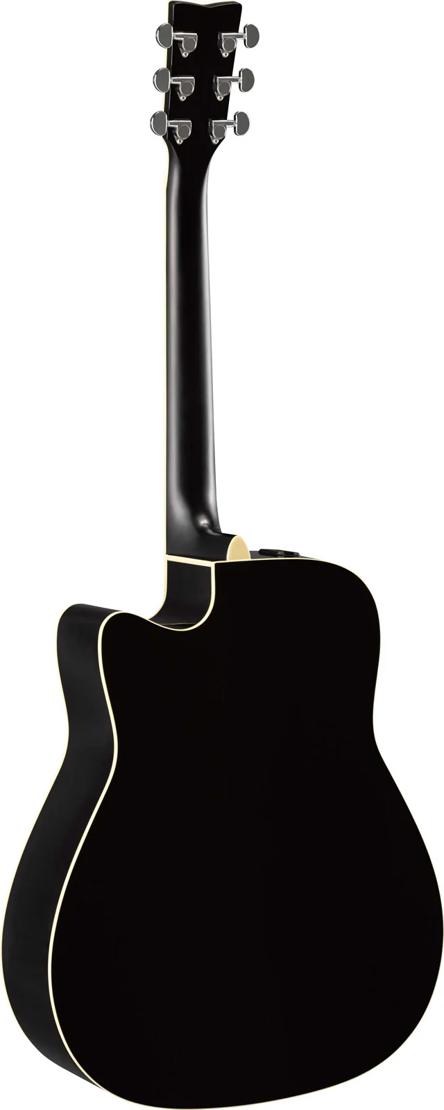 YAMAHA FGX820C BL GUITARRA ELECTROACUSTICA WESTERN NEGRA - Image 2