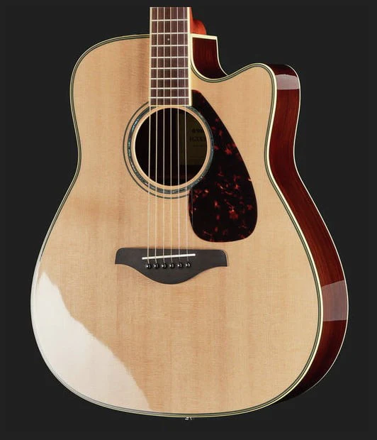 YAMAHA FGX830C NT GUITARRA ELECTROACUSTICA WESTERN NATURAL - Image 3