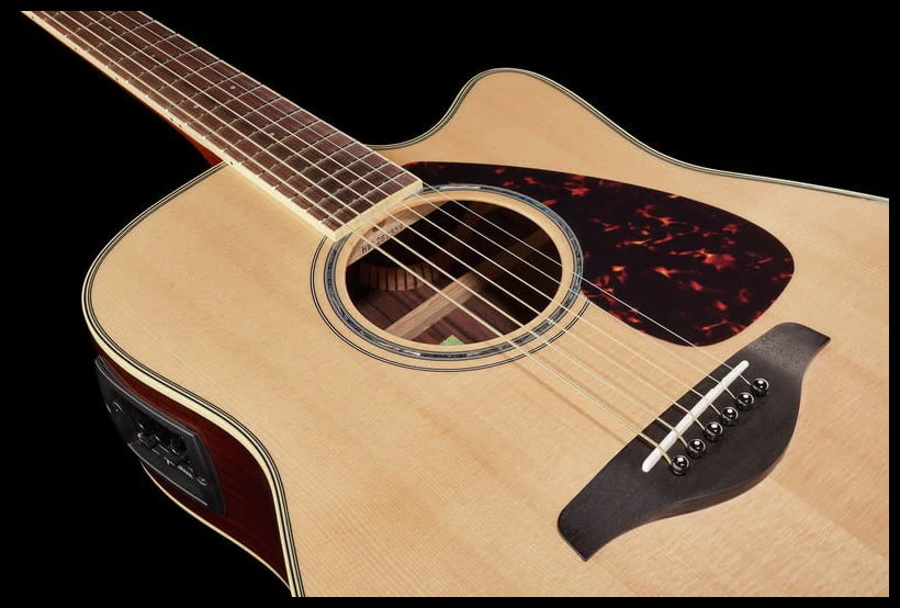 YAMAHA FGX830C NT GUITARRA ELECTROACUSTICA WESTERN NATURAL - Image 7