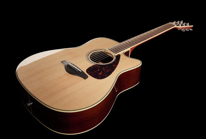 YAMAHA FGX830C NT GUITARRA ELECTROACUSTICA WESTERN NATURAL - Image 9