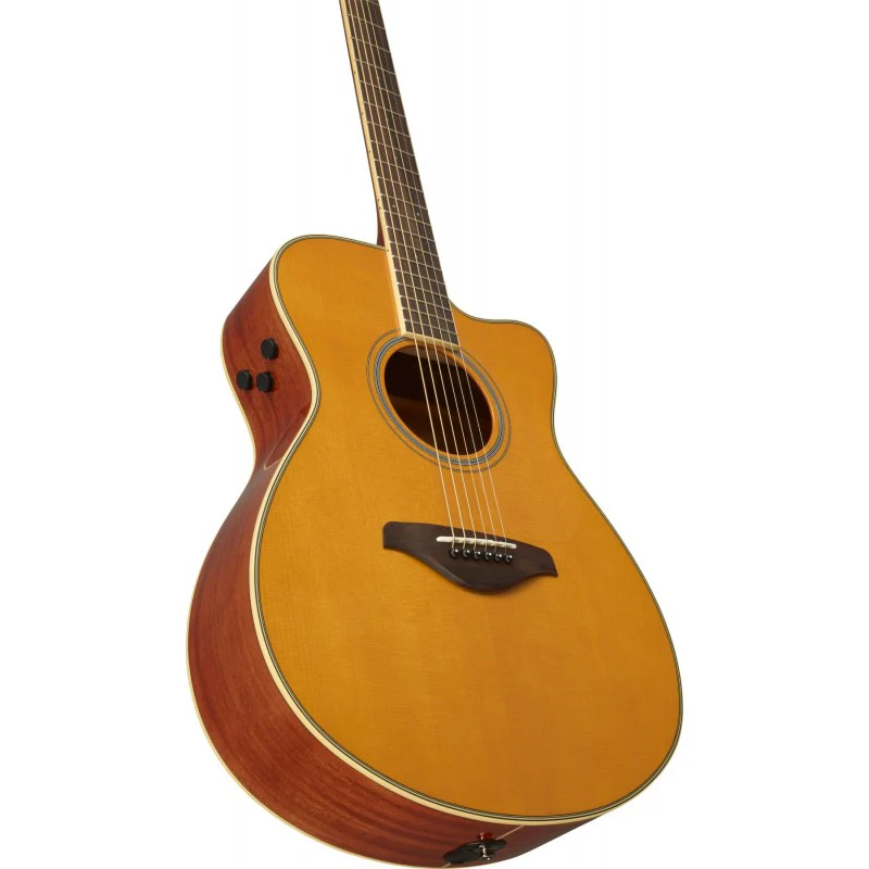 YAMAHA FSCTA VT TRANSACOUSTIC GUITARRA ELECTROACUSTICA CONCIERTO VINTAGE TINT - Image 6
