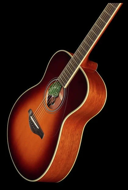 YAMAHA FSTA BS TRANSACOUSTIC GUITARRA ELECTROACUSTICA CONCIERTO BROWN SUNBURST - Image 12