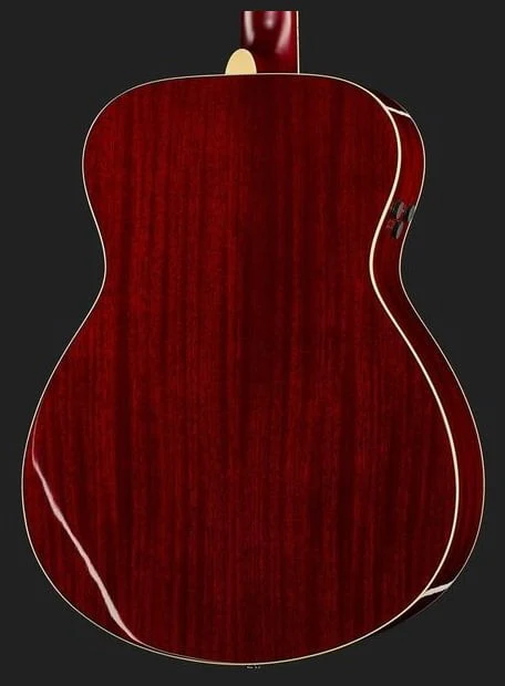 YAMAHA FSTA RR TRANSACOUSTIC GUITARRA ELECTROACUSTICA CONCIERTO RUSTY RED - Image 4