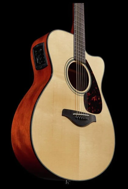 YAMAHA FSX800C NT GUITARRA ELECTROACUSTICA CONCIERTO NATURAL - Image 8