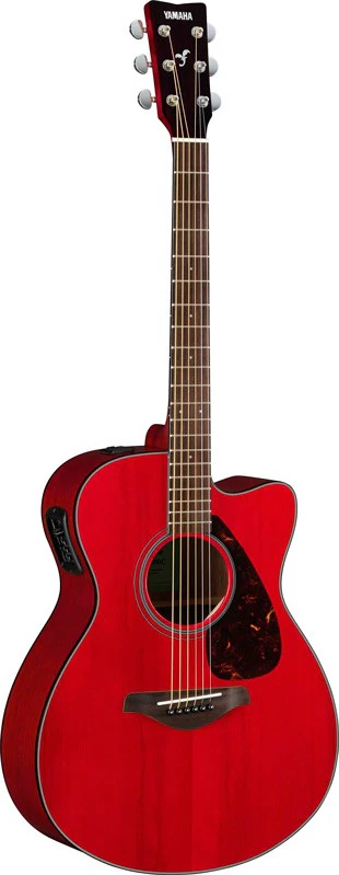 YAMAHA FSX800C RR GUITARRA ELECTROACUSTICA CONCIERTO RUBY RED