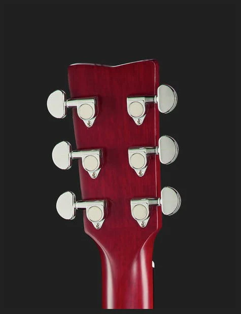 YAMAHA FSX800C RR GUITARRA ELECTROACUSTICA CONCIERTO RUBY RED - Image 10