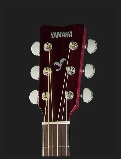 YAMAHA FSX800C RR GUITARRA ELECTROACUSTICA CONCIERTO RUBY RED - Image 9