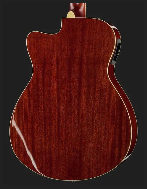 YAMAHA FSX820C BS GUITARRA ELECTROACUSTICA CONCIERTO BROWN SUNBURST - Image 8