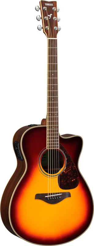 YAMAHA FSX830C BS GUITARRA ELECTROACUSTICA CONCIERTO BROWN SUNBURST