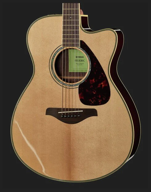 YAMAHA FSX830C NT GUITARRA ELECTROACUSTICA CONCIERTO NATURAL - Image 5