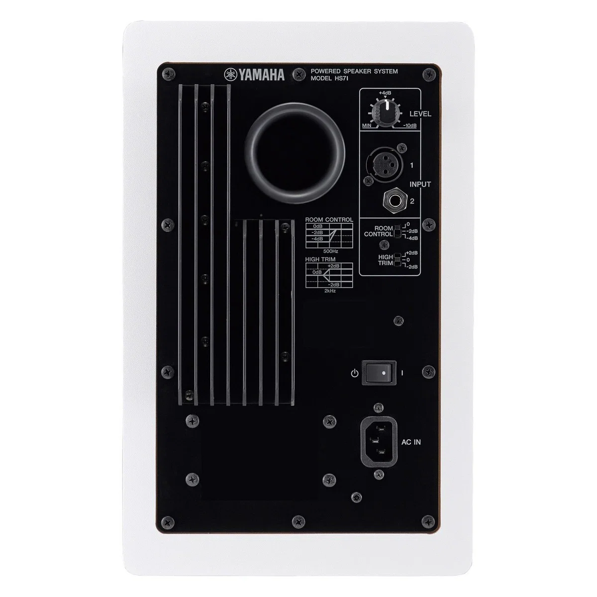 YAMAHA HS7IW MONITOR ESTUDIO BIAMPLIFICADO BLANCO CON PUNTOS ANCLAJE. UNIDAD - Image 9