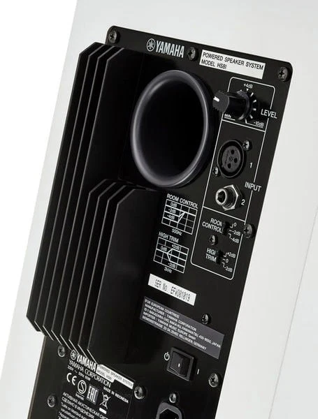 YAMAHA HS8IW MONITOR ESTUDIO BIAMPLIFICADO BLANCO CON PUNTOS ANCLAJE. UNIDAD - Image 6