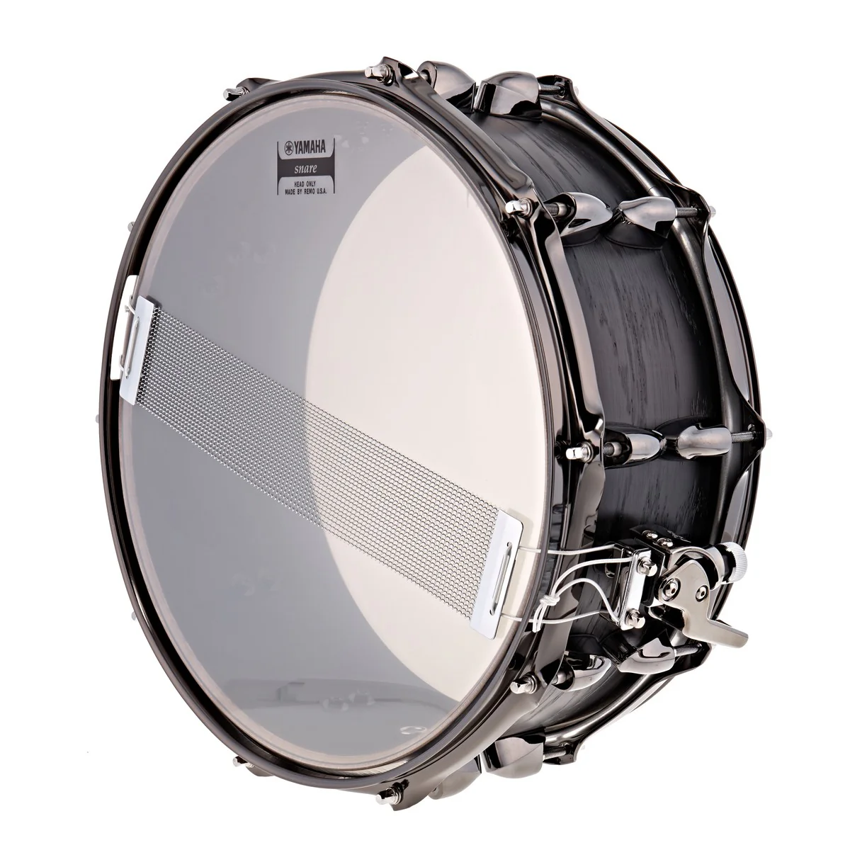 YAMAHA LHS1455 CS LIVE CUSTOM HYBRID OAK CAJA BATERIA 14X5.5 UZU CHARCOAL SUNBURST - Image 4