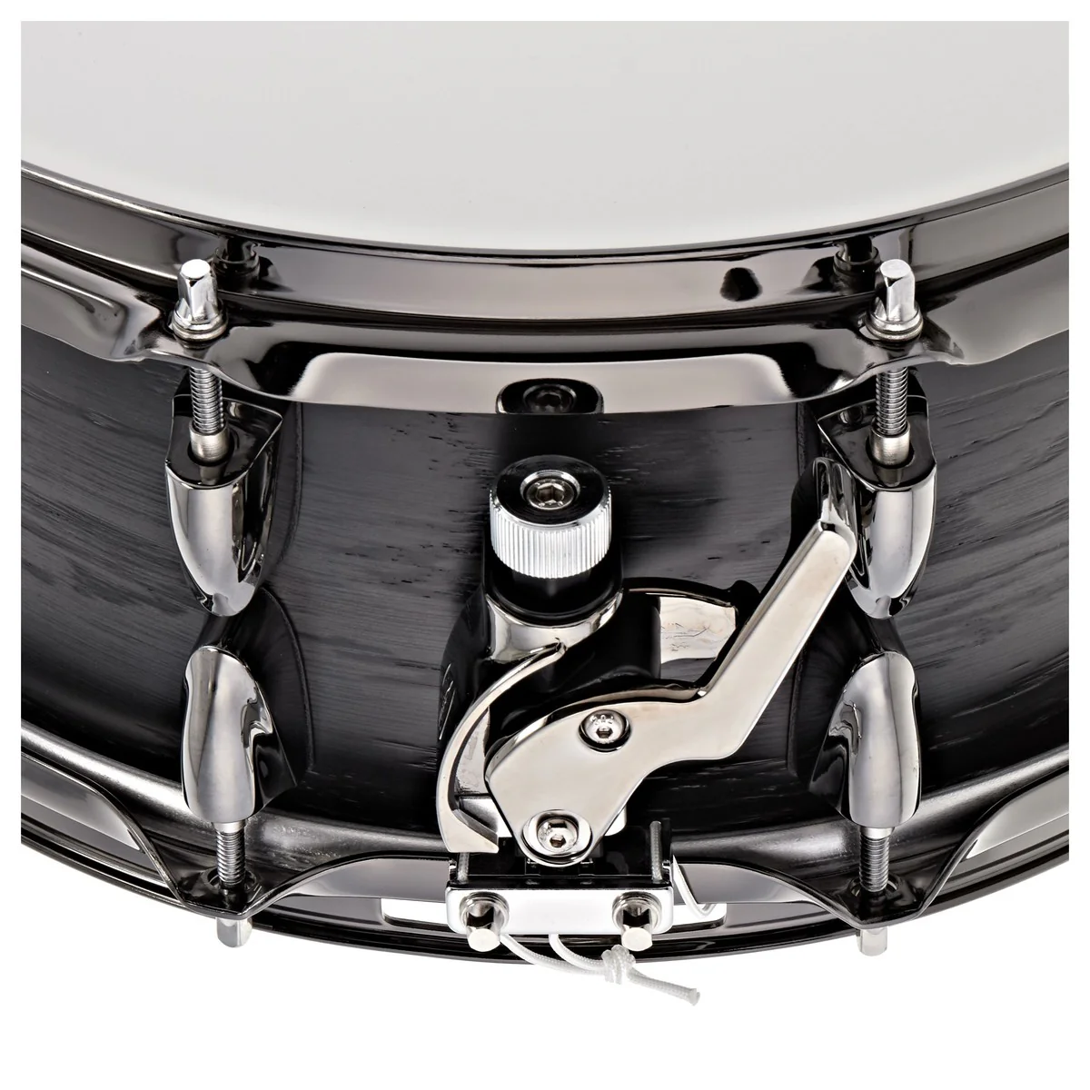 YAMAHA LHS1455 CS LIVE CUSTOM HYBRID OAK CAJA BATERIA 14X5.5 UZU CHARCOAL SUNBURST - Image 7
