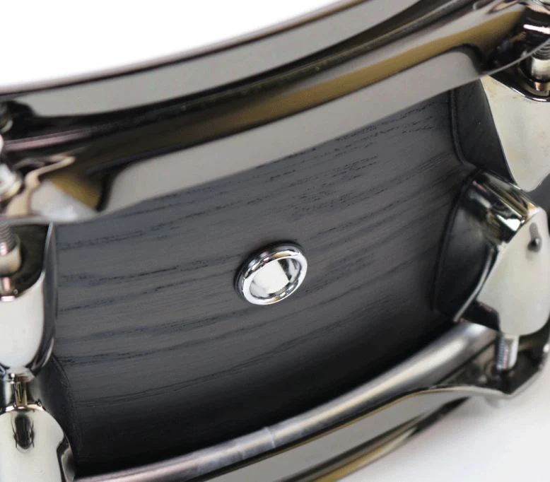 YAMAHA LHS1455 CS LIVE CUSTOM HYBRID OAK CAJA BATERIA 14X5.5 UZU CHARCOAL SUNBURST - Image 8