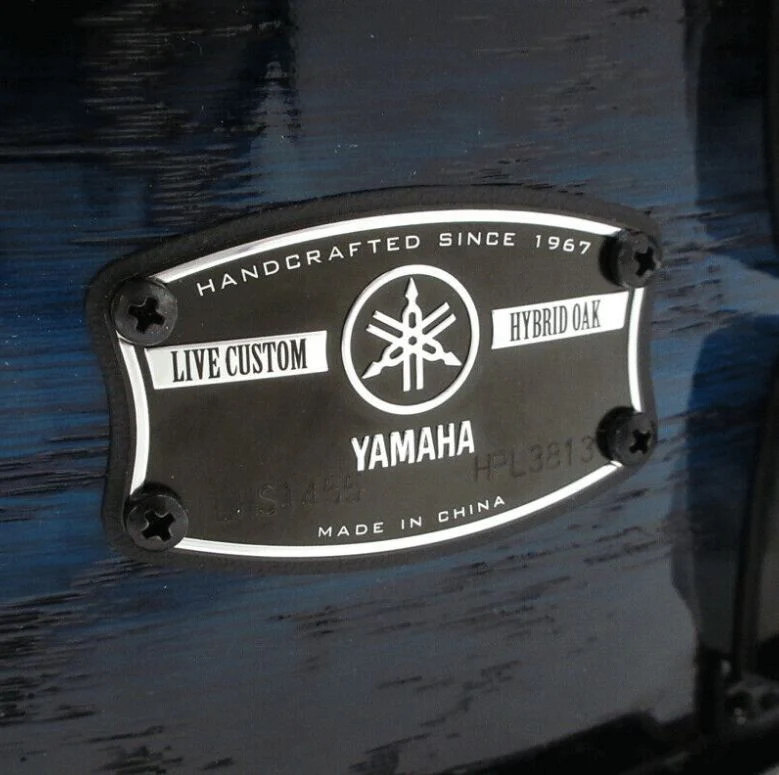 YAMAHA LHS1455 IS LIVE CUSTOM HYBRID OAK CAJA BATERIA 14X5.5 UZU ICE SUNBURST - Image 2