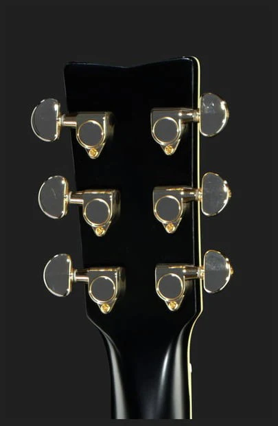 YAMAHA LL6 ARE BL GUITARRA ELECTROACUSTICA BLACK - Image 3