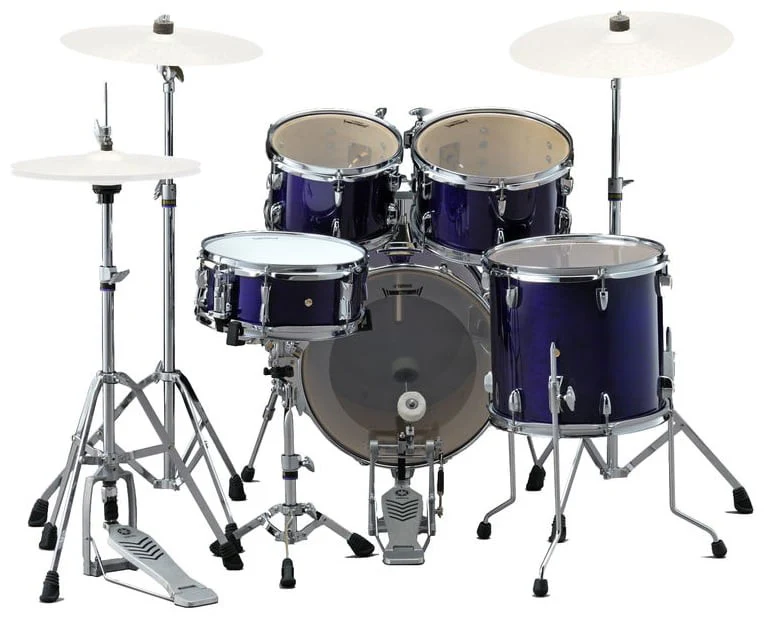 YAMAHA MANU KATCHE SIGNATURE JUNIOR KIT BATERIA ACUSTICA CON HERRAJES DEEP VIOLET - Image 2