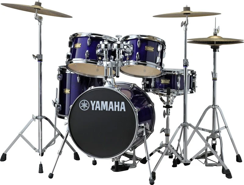 YAMAHA MANU KATCHE SIGNATURE JUNIOR KIT BATERIA ACUSTICA CON HERRAJES DEEP VIOLET - Image 3