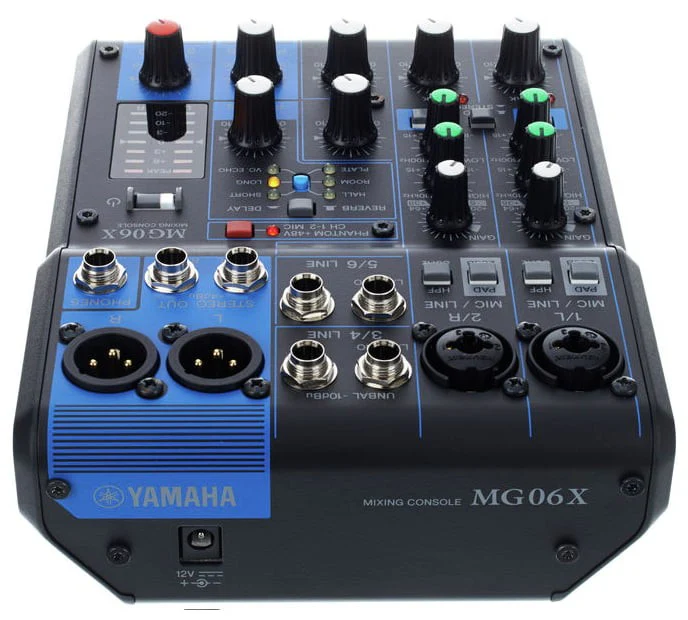 YAMAHA MG06X MESA DE MEZCLAS ANALOGICA DE 6 CANALES CON EFECTOS - Image 5