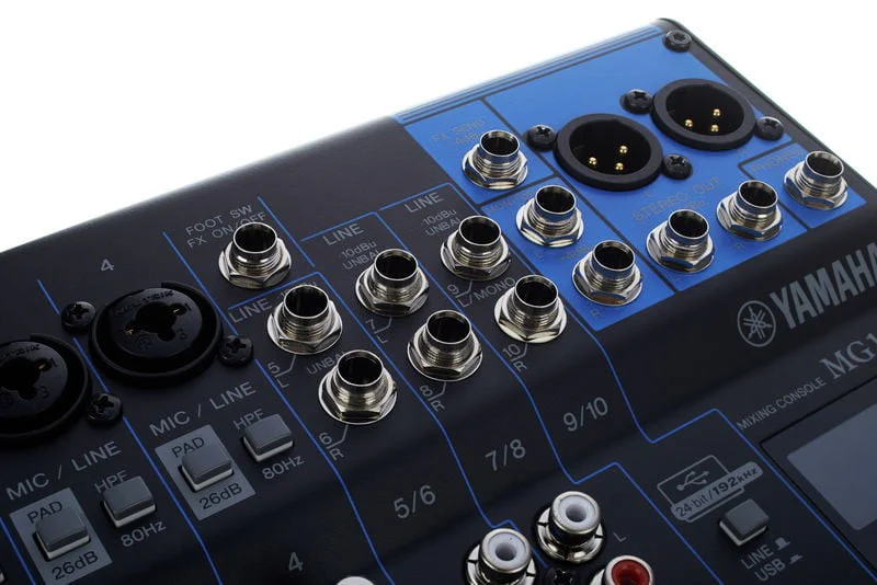 YAMAHA MG10XU MESA DE MEZCLAS ANALOGICA DE 10 CANALES CON EFECTOS Y USB - Image 8