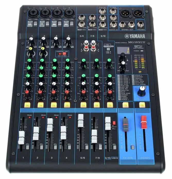 YAMAHA MG10XUF MESA DE MEZCLAS 10 CANALES CON EFECTOS Y USB - Image 3