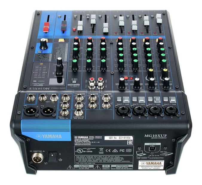 YAMAHA MG10XUF MESA DE MEZCLAS 10 CANALES CON EFECTOS Y USB - Image 5