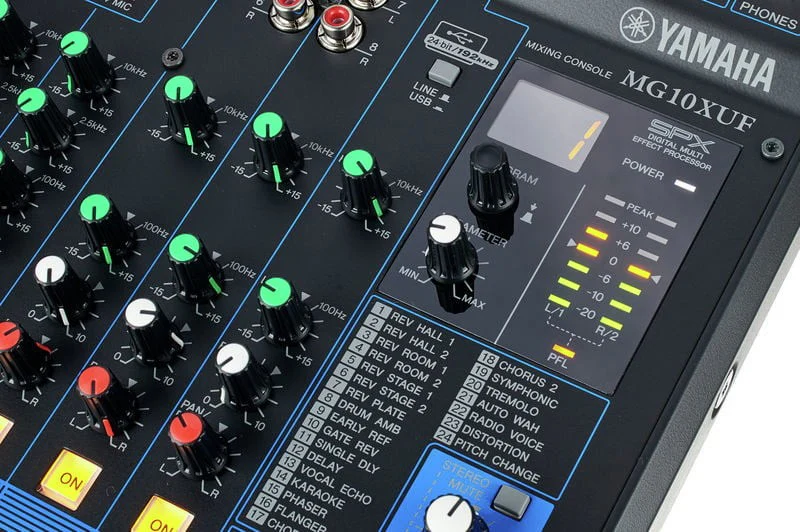 YAMAHA MG10XUF MESA DE MEZCLAS 10 CANALES CON EFECTOS Y USB - Image 9