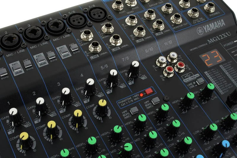 YAMAHA MG12XU MESA DE MEZCLAS ANALOGICA DE 12 CANALES CON EFECTOS Y USB - Image 8