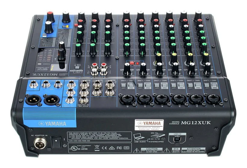 YAMAHA MG12XUK MESA DE MEZCLAS 12 CANALES CON EFECTOS Y USB - Image 5